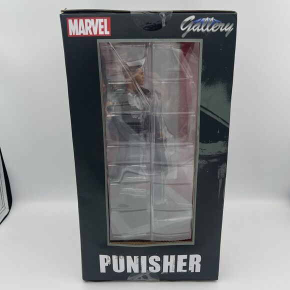 Marvel Gallery Punisher PVC Figure Statue [Netflix Version] Bernthal NEW Sealed - Picture 3 of 16